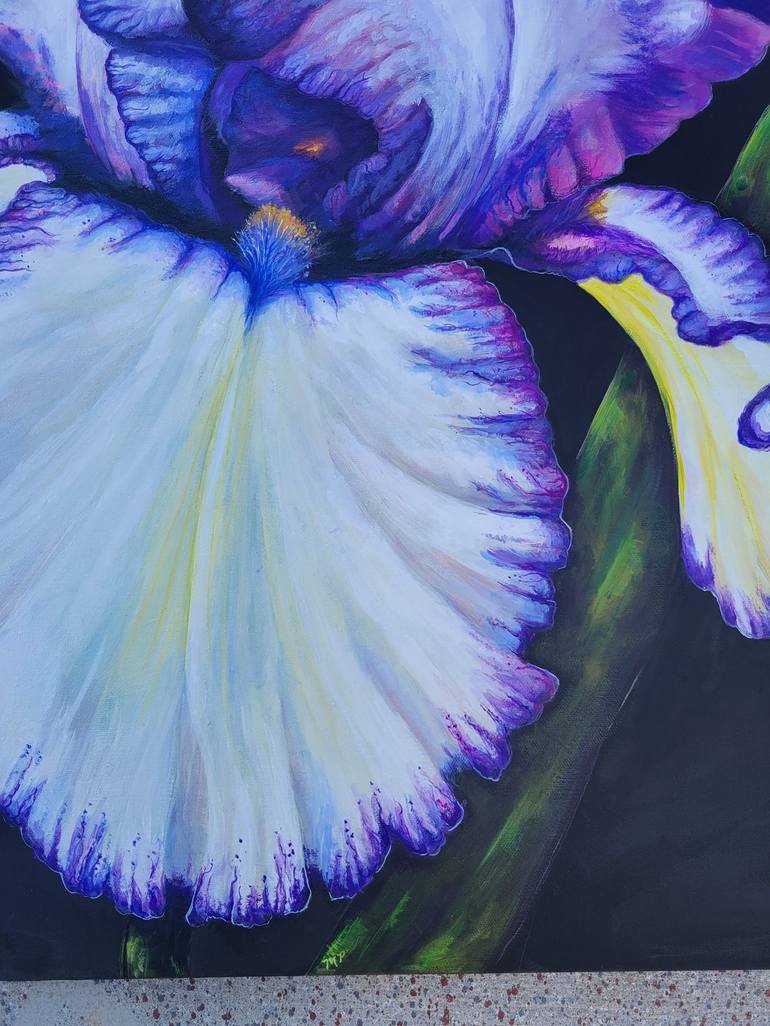 Original Realism Floral Painting by Molly Pope