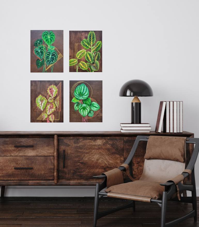 Original Realism Botanic Painting by Molly Pope