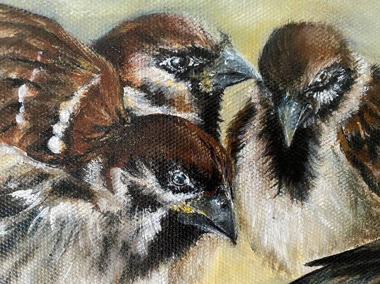 Original Realism Animal Painting by Ulrika Muller