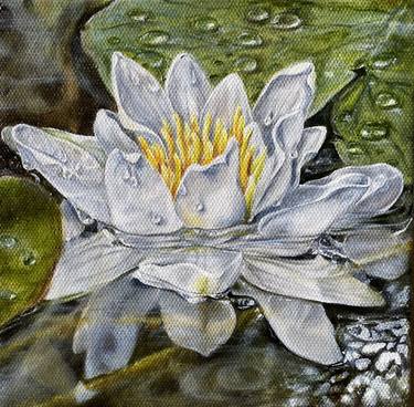 Print of Realism Floral Paintings by Ulrika Muller