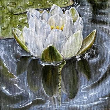 Original Floral Painting by Ulrika Muller
