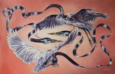 Original Conceptual Fantasy Paintings by Ulrika Muller