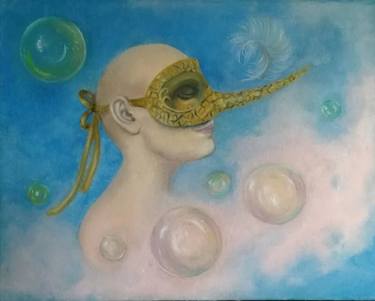 Print of Surrealism Fantasy Paintings by Natalia Pettersson