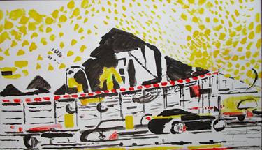 Print of Transportation Paintings by David Reed