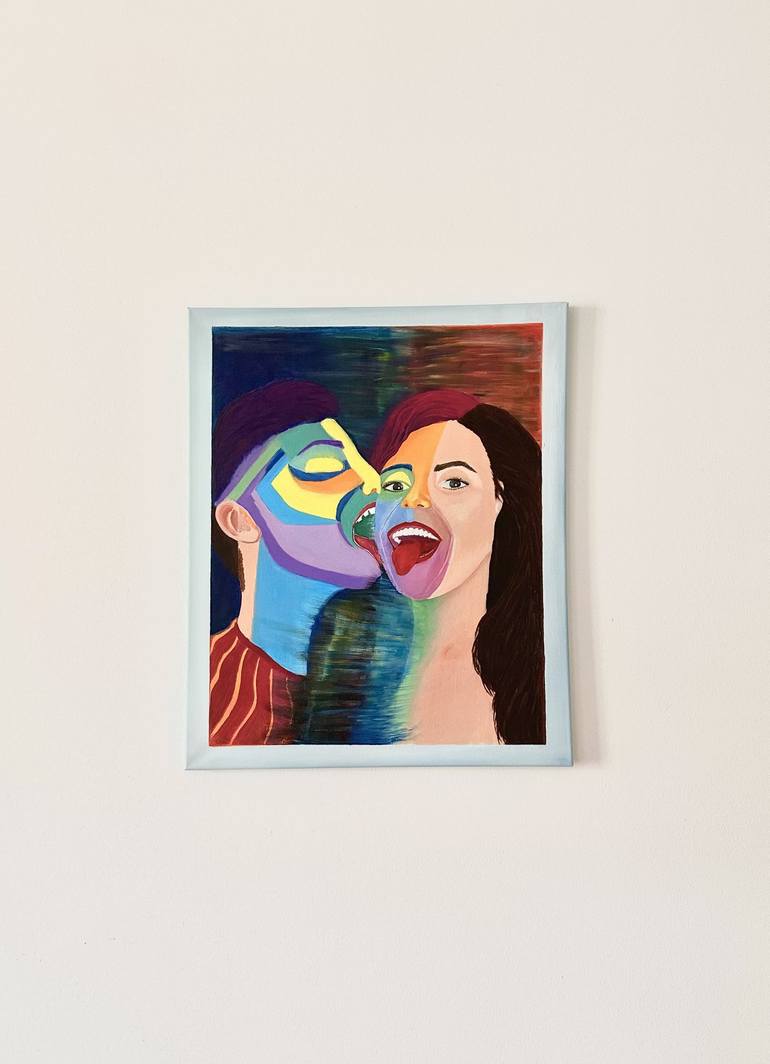 Original Contemporary Love Painting by Yasemin Akturk
