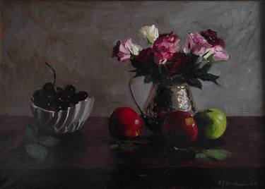 Original Still Life Paintings by Bartosz Korotkiewicz