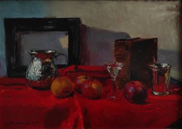 Original Still Life Paintings by Bartosz Korotkiewicz