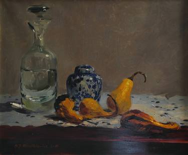 Original Still Life Paintings by Bartosz Korotkiewicz