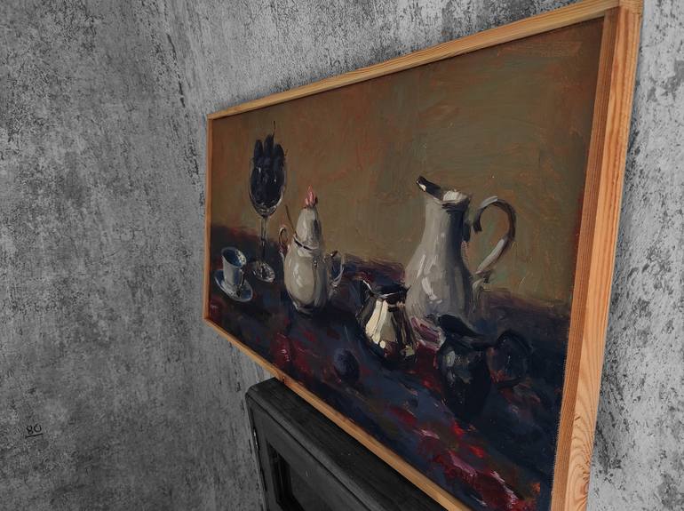 Original Still Life Painting by Bartosz Korotkiewicz