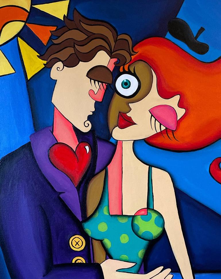 Original Love Painting by Némesis Seoane