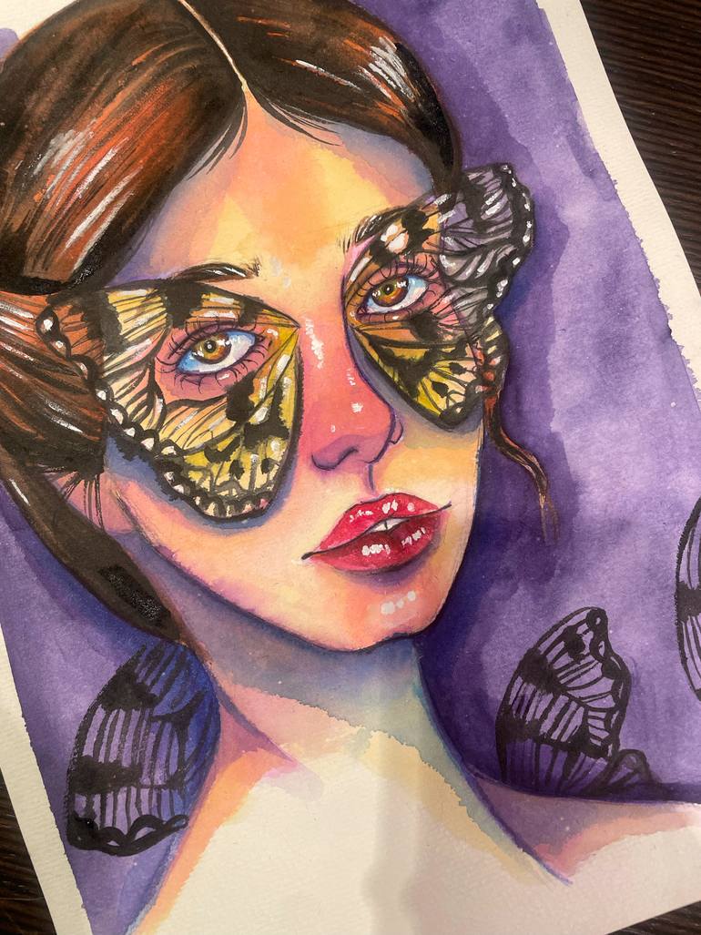 Original Pop Art Fantasy Painting by Némesis Seoane