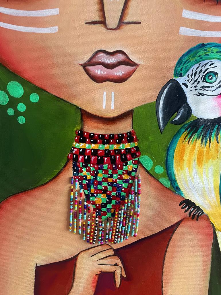 Original Contemporary Women Painting by Némesis Seoane