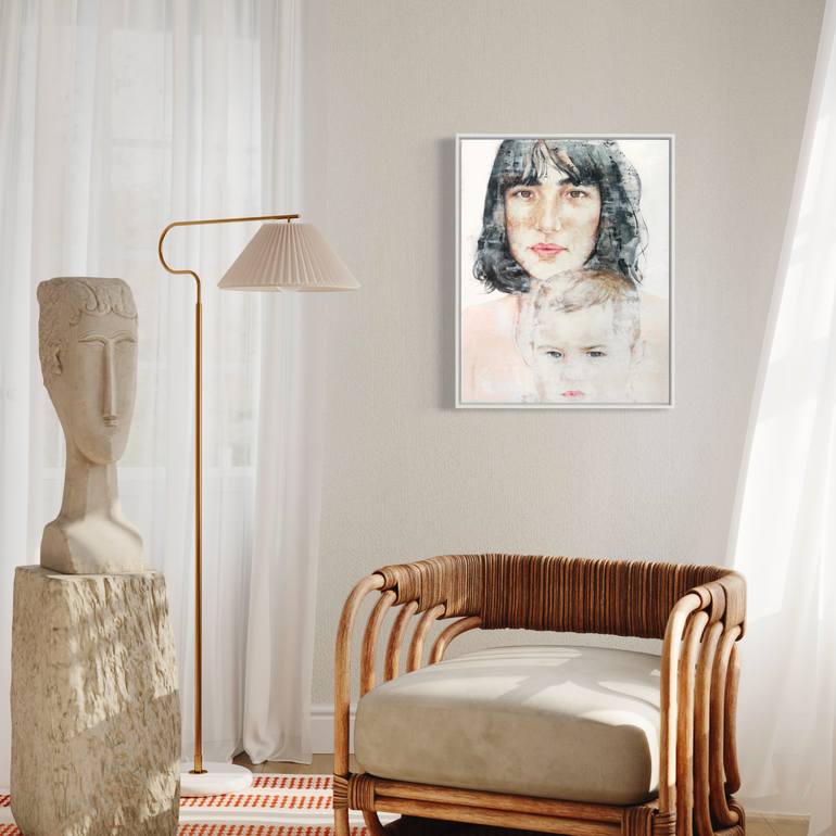 Original Contemporary People Painting by Elizabeth Dyer