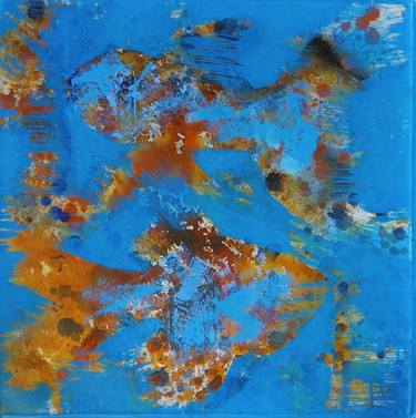 Original Abstract Expressionism Abstract Paintings by Ramesh Terdal