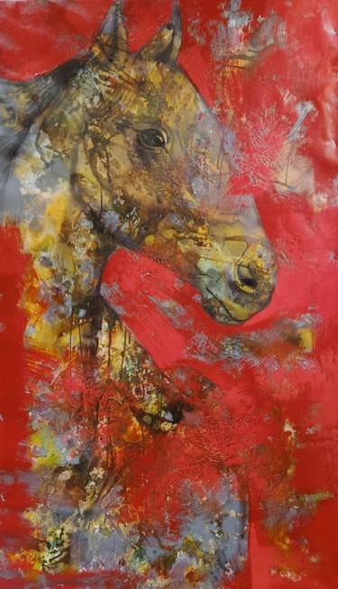 Original Abstract Animal Paintings by Ramesh Terdal