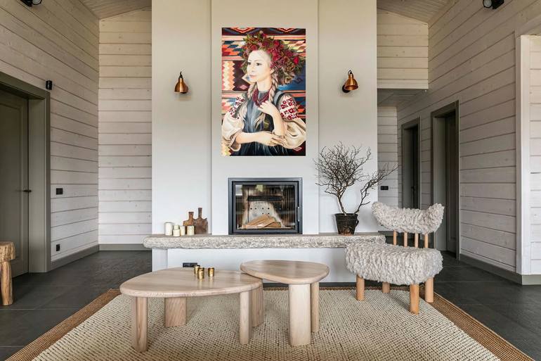 Original Contemporary Women Painting by Anna Zhdanyuk