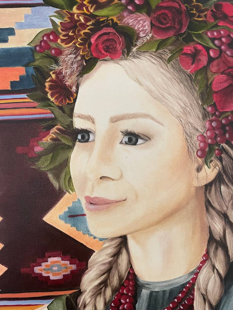 Original Contemporary Women Painting by Anna Zhdanyuk