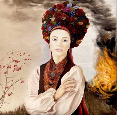 Print of Women Paintings by Anna Zhdanyuk