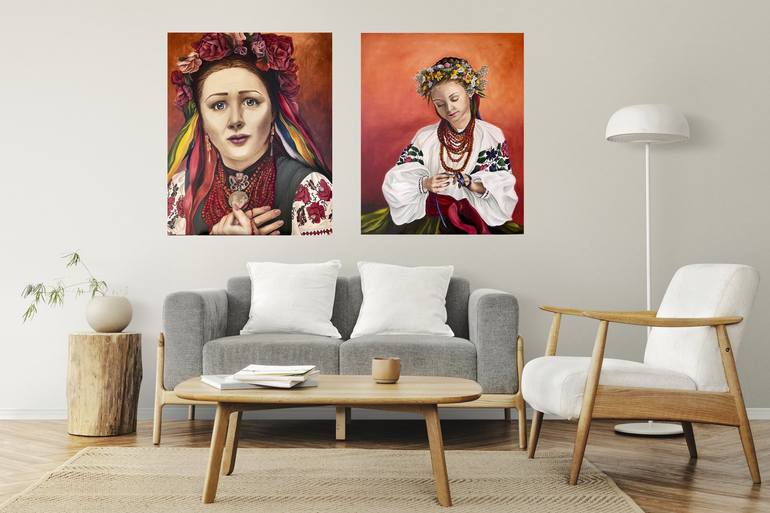 Original Contemporary People Painting by Anna Zhdanyuk