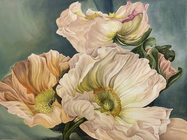 Print of Fine Art Floral Paintings by Anna Zhdanyuk