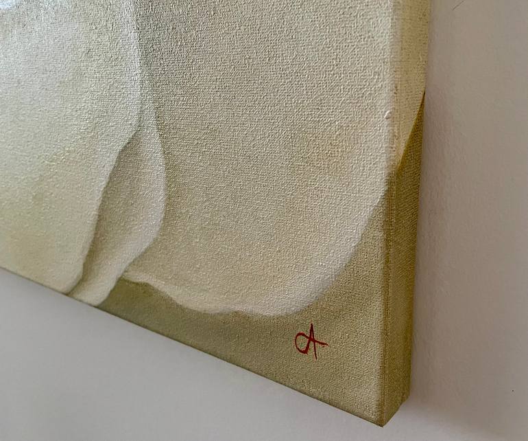 Original Abstract Floral Painting by Anna Zhdanyuk