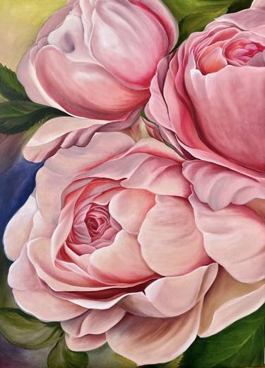 Print of Fine Art Floral Paintings by Anna Zhdanyuk