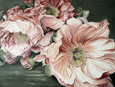 Print of Floral Paintings by Anna Zhdanyuk