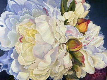 Original Floral Paintings by Anna Zhdanyuk