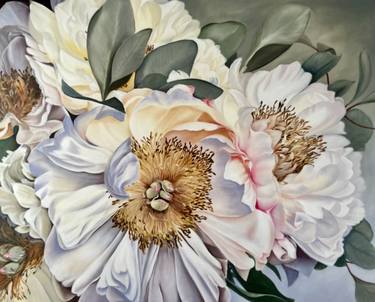 Original Floral Paintings by Anna Zhdanyuk
