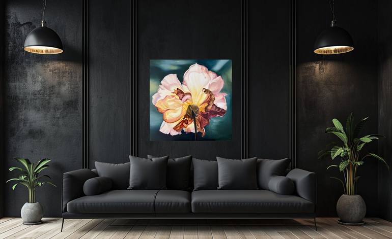 Original Floral Painting by Anna Zhdanyuk