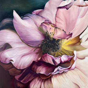 Original Illustration Floral Paintings by Anna Zhdanyuk