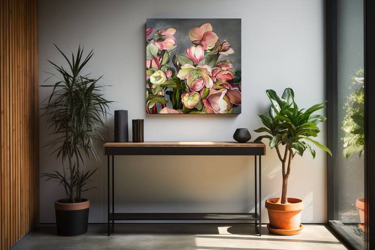 Original Contemporary Garden Painting by Anna Zhdanyuk