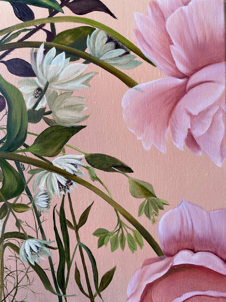 Original Contemporary Floral Painting by Anna Zhdanyuk