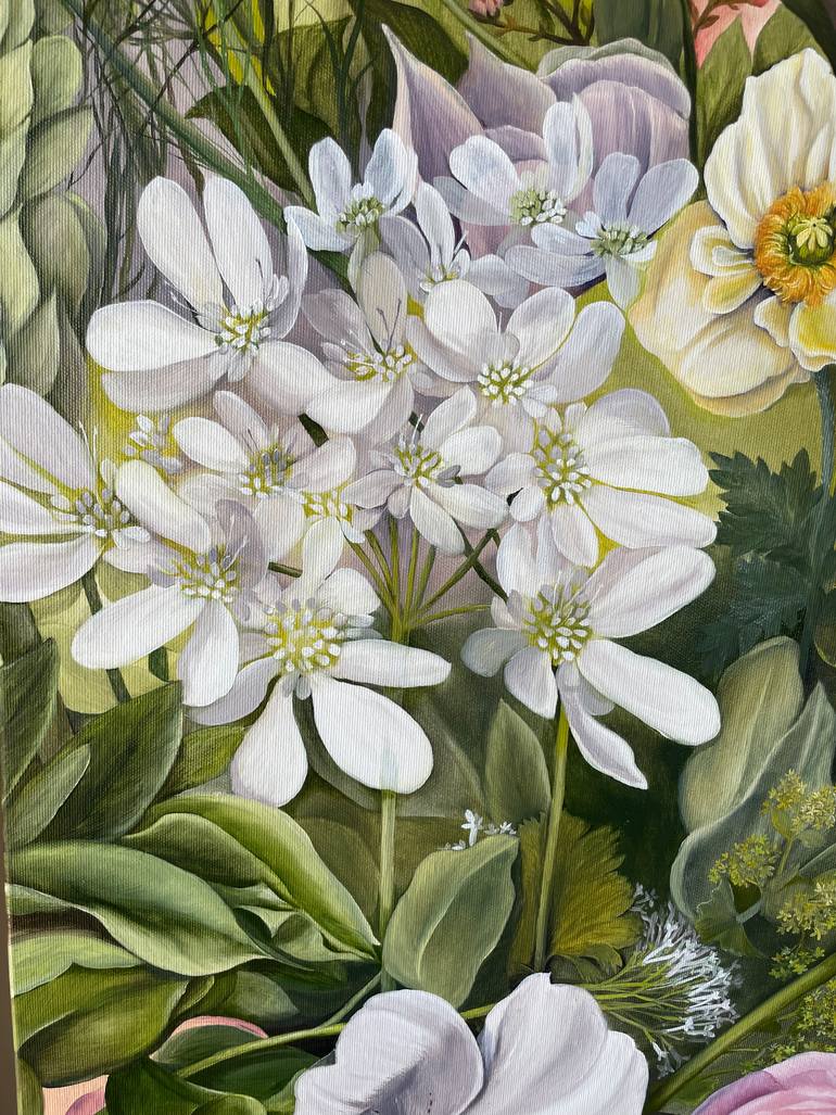 Original Contemporary Floral Painting by Anna Zhdanyuk