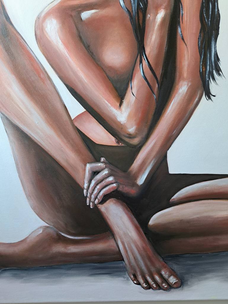 Original Figurative Body Painting by Narina Lienzart