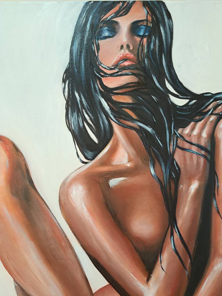 Original Figurative Body Painting by Narina Lienzart