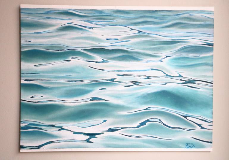 Original Other Water Painting by Dora Varga