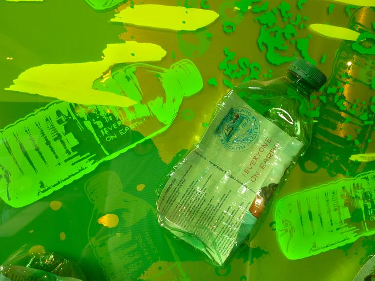 Original Modern Water Collage by Meike Kohls