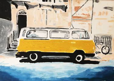 Original Car Paintings by Beata Zaczek