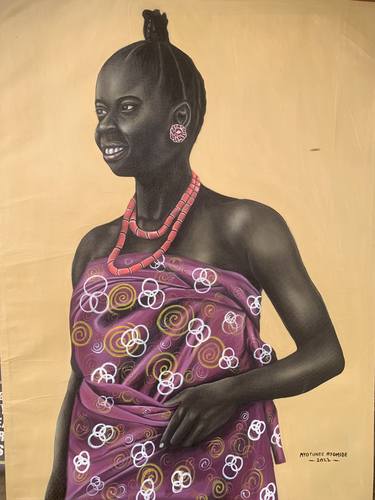 Print of Women Mixed Media by Ayotunde Ayomide