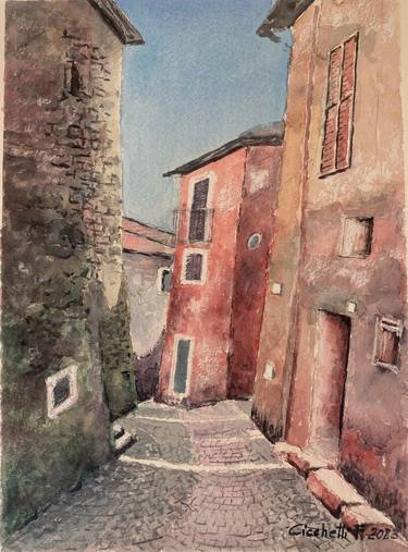 Original Impressionism Cities Paintings by FERDINANDO CICCHETTI