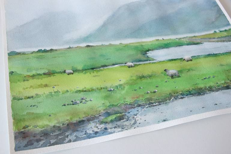 Original Impressionism Landscape Painting by Jenny Klein