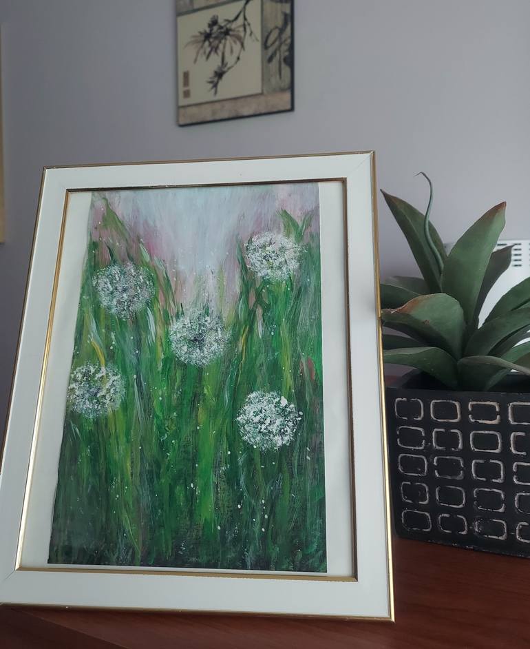 Original Floral Painting by Lyubov Shovkun