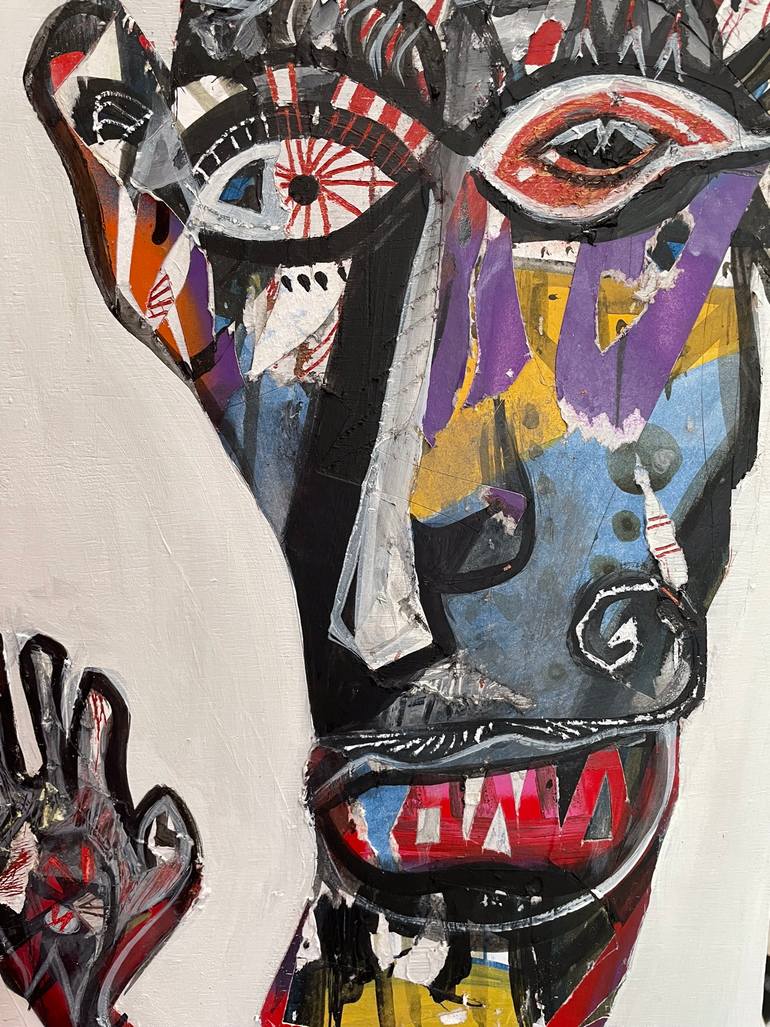 Original Abstract People Painting by - Pigeonfoot -