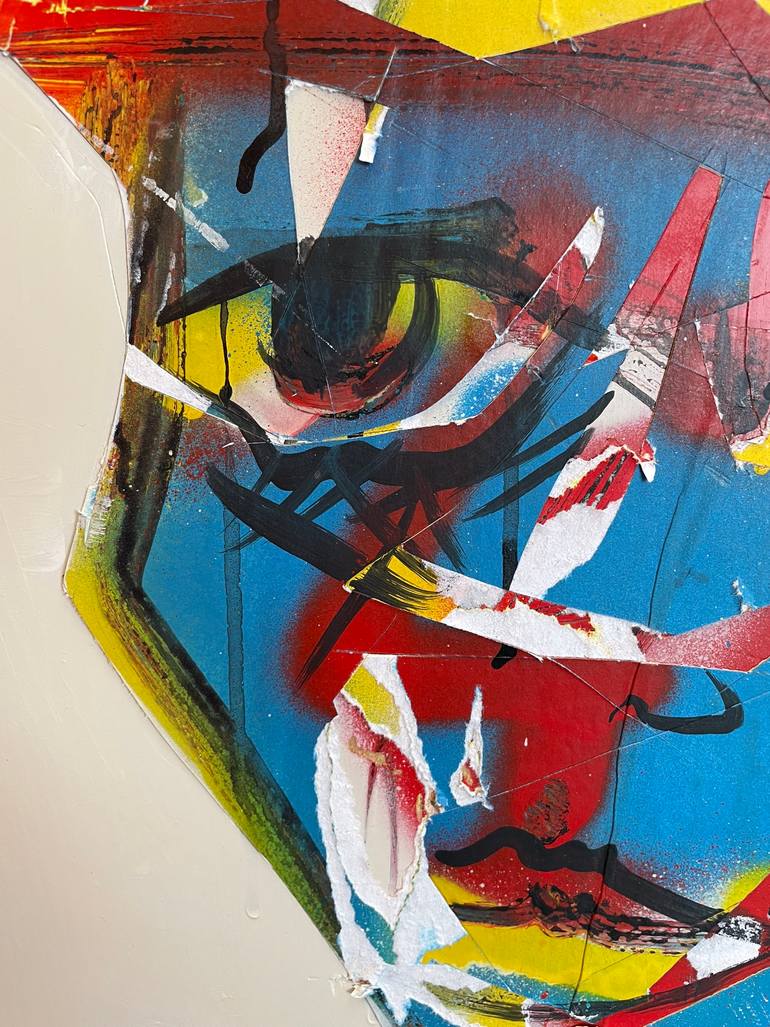 Original Abstract People Painting by - Pigeonfoot -