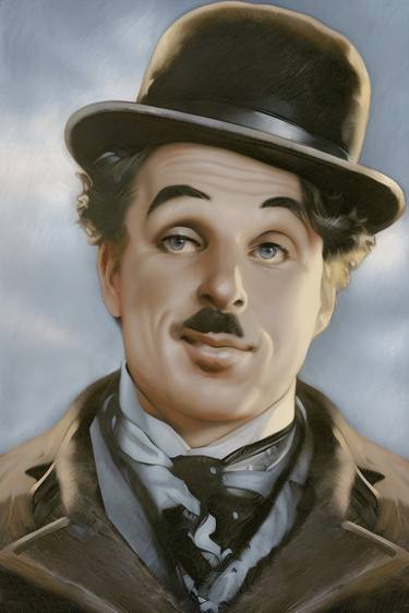 Charles Chaplin: A Colorful Portrait (L.ed. av.10 of 10) thumb