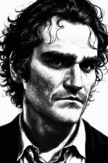 Joaquin Phoenix - pencil and ink style series (Lim.Ed av10 of 10) thumb