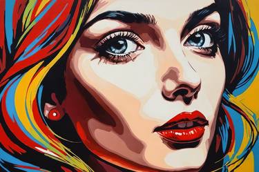 Print of Pop Art Women Digital by Pablo Kliksberg