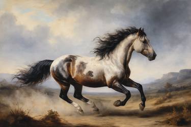 Print of Realism Horse Digital by Pablo Kliksberg