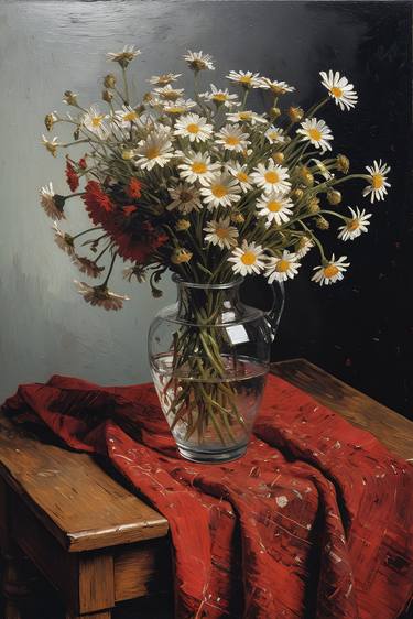 Print of Realism Floral Digital by Pablo Kliksberg